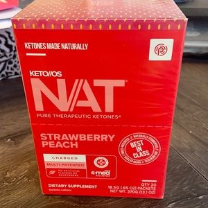 Strawberry 🍓 🍑 peach charged ketones!